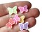 100 14mm Mixed Color Butterfly Beads Plastic Butterflies Loose Acrylic Moth Beads Animal Beads